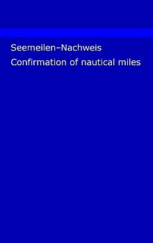 Seemeilen-Nachweis