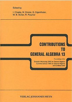 Contributions to General Algebra 13
