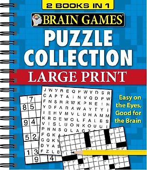 Brain Games - 2 Books in 1 - Puzzle Collection
