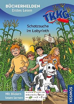 TKKG Junior, Bücherhelden, Erstes Lesen, Schatzsuche im Labyrinth