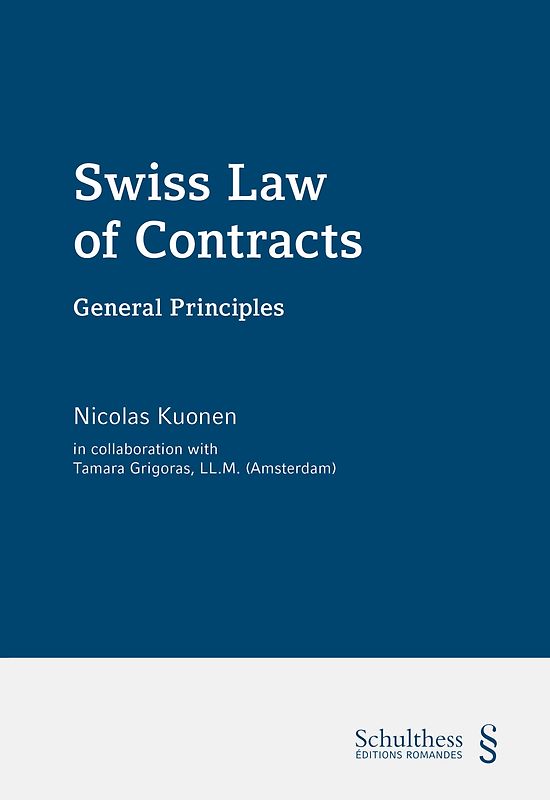 Swiss Law of Contracts
