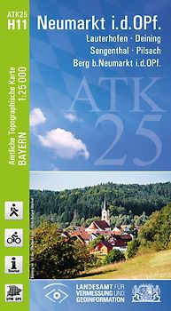 ATK25-H11 Neumarkt i.d.OPf. (Amtliche Topographische Karte 1:25000)