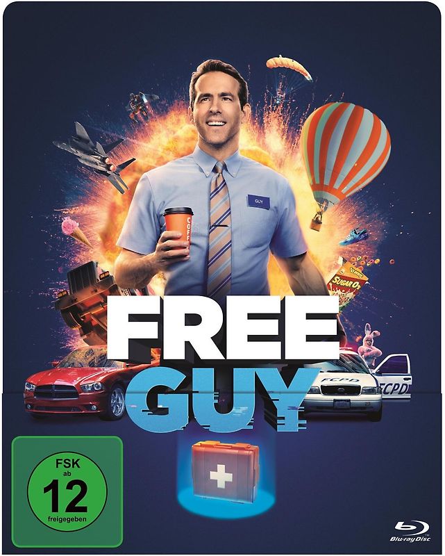 Free Guy (Steelbook Edition) Blu-ray Disc