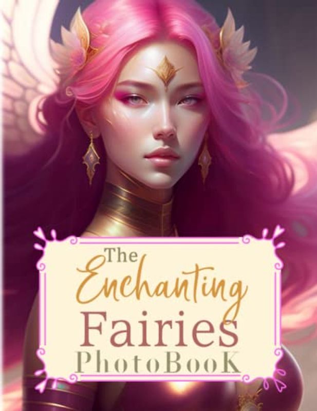 The Enchanting Fairies Photobook: An Artbook With 40 Mystical Fairy Portraits To Relax And Reduce Anxiety | Decorarion And Stress Relieving Gifts For Family, Friends And Homies