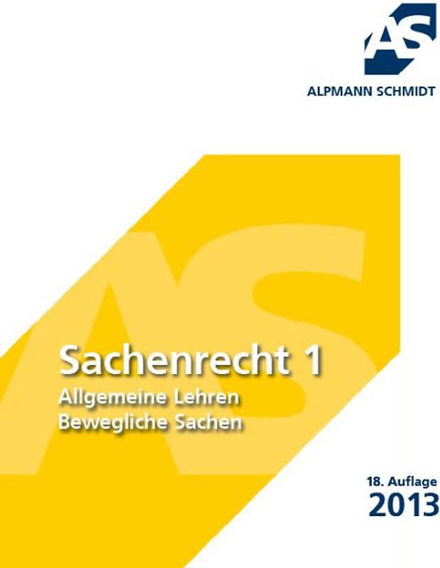 Sachenrecht 1