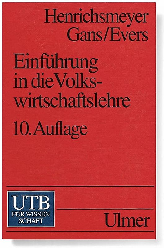 Einführung in die Volkswirtschaftslehre