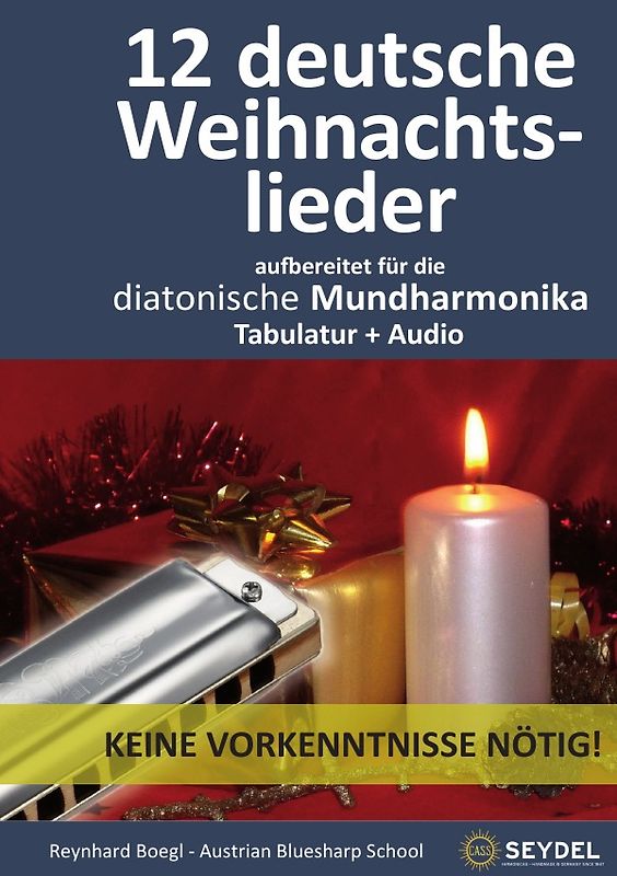 Harmonica Songbooks / 12 deutsche Weihnachtslieder