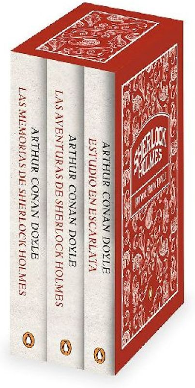 Sherlock Holmes : Estudio en escarlata ; Las aventuras de Sherlock Holmes ; Las memorias de Sherlock Homes