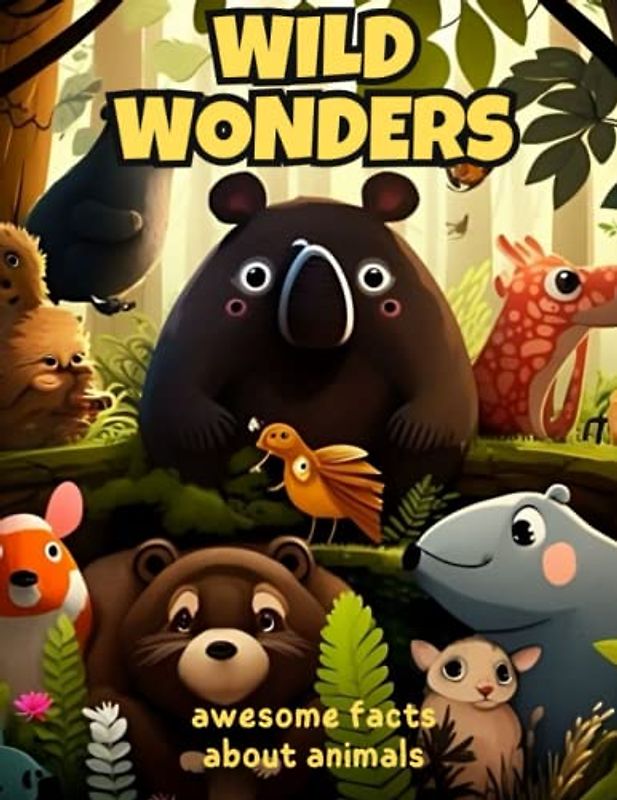 Wild Wonders: awesome facts about animals | Wild and Marine Animals | Cute animal books for children | | Children's Books |