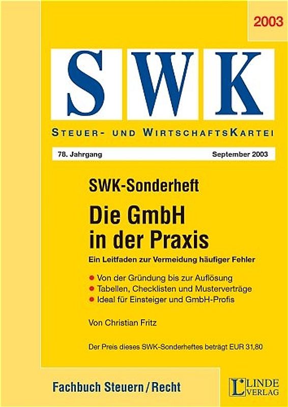 Die GmbH in der Praxis