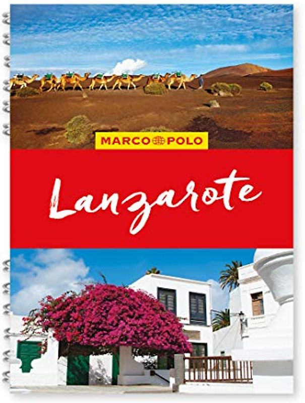 Lanzarote Marco Polo Travel Guide - with pull out map (Marco Polo Spiral Guides)