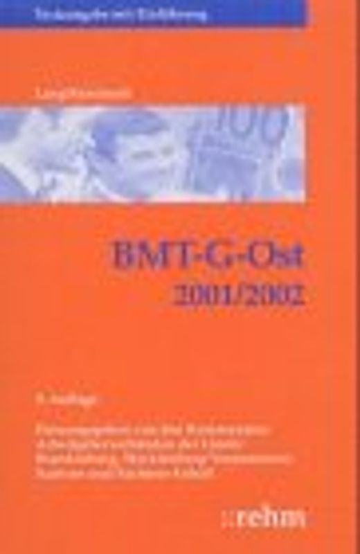 BMT-G - Ost 2001/2002