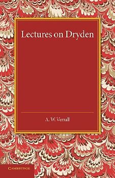 Lectures on Dryden