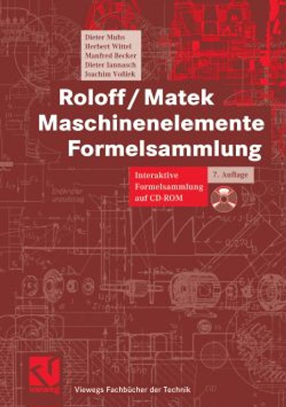 Roloff/Matek Maschinenelemente Formelsammlung
