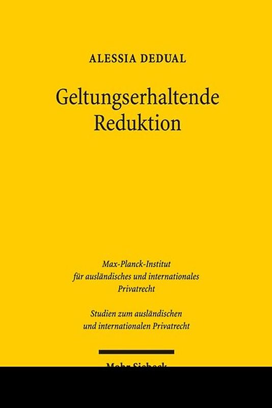 Geltungserhaltende Reduktion