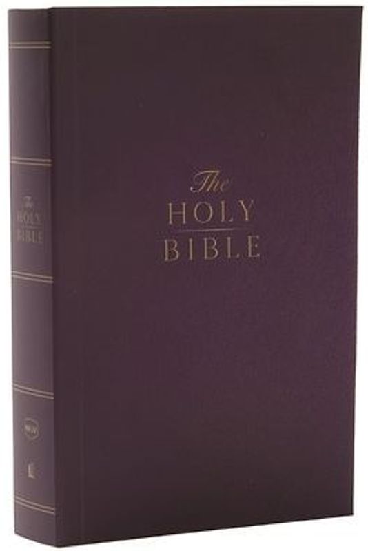 NKJV Compact Paragraph-Style Bible W/ 43,000 Cross References, Purple Softcover, Red Letter, Comfort Print: Holy Bible, New King James Version