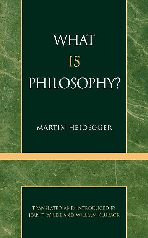 What is Philosophy?