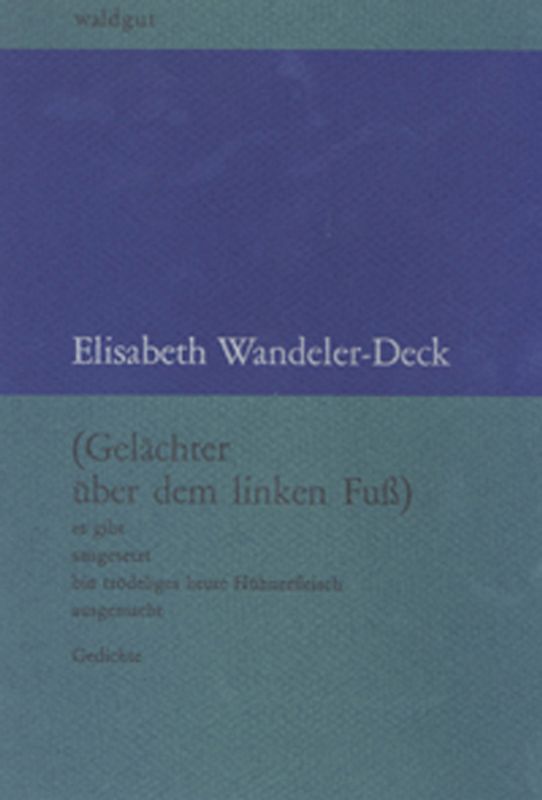 Gelächter über dem linken Fuss