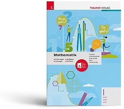 Mathematik I HLW/HLM/HLK + TRAUNER-DigiBox + E-Book plus - Erklärungen, Aufgaben, Lösungen, Formeln