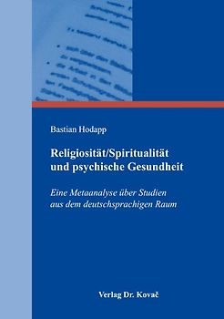 Religiosität/Spiritualität und psychische Gesundheit