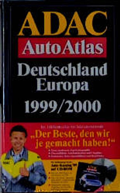 ADAC Autoatlas 99/2000. Deutschland /Europa