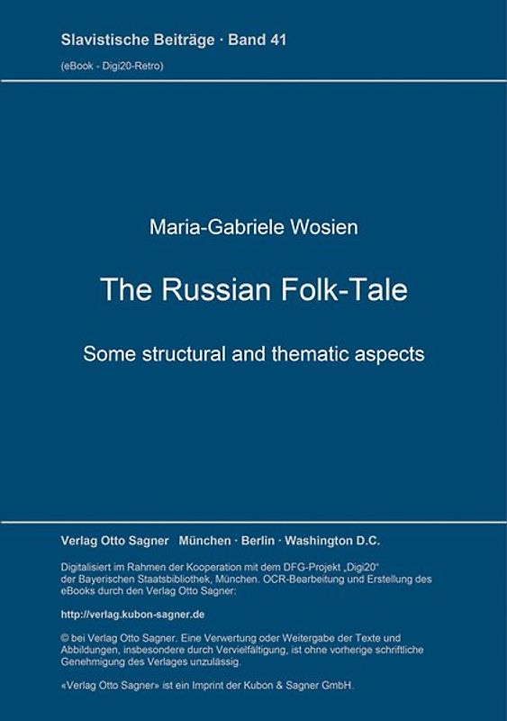 The Russian Folk-Tale