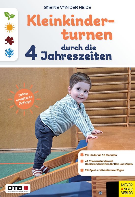 Kleinkinderturnen durch die vier Jahreszeiten