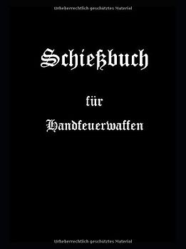 Schießbuch für Handfeuerwaffen