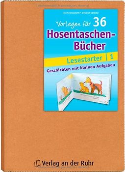 Vorlagen für 36 Hosentaschenbücher - Lesestarter