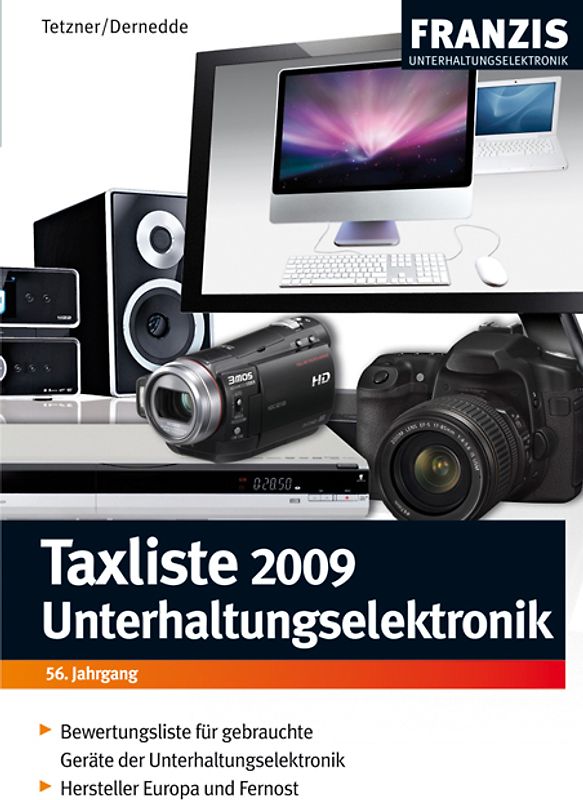 Taxliste 2009 Unterhaltungselektronik