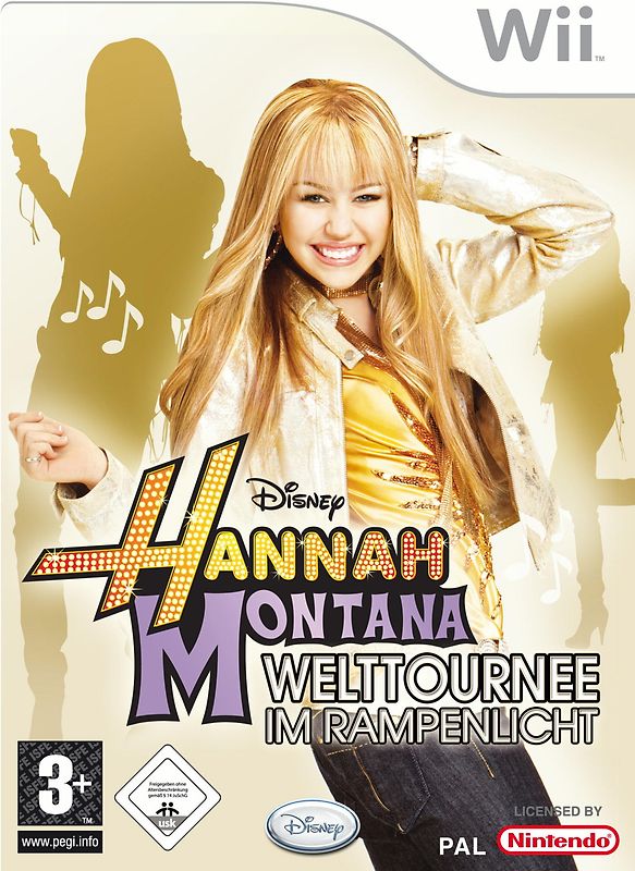 Hannah Montana: Welttournee im Rampenlicht Nintendo Wii
