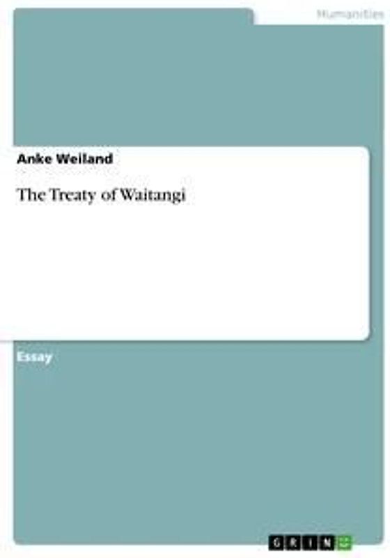 The Treaty of Waitangi