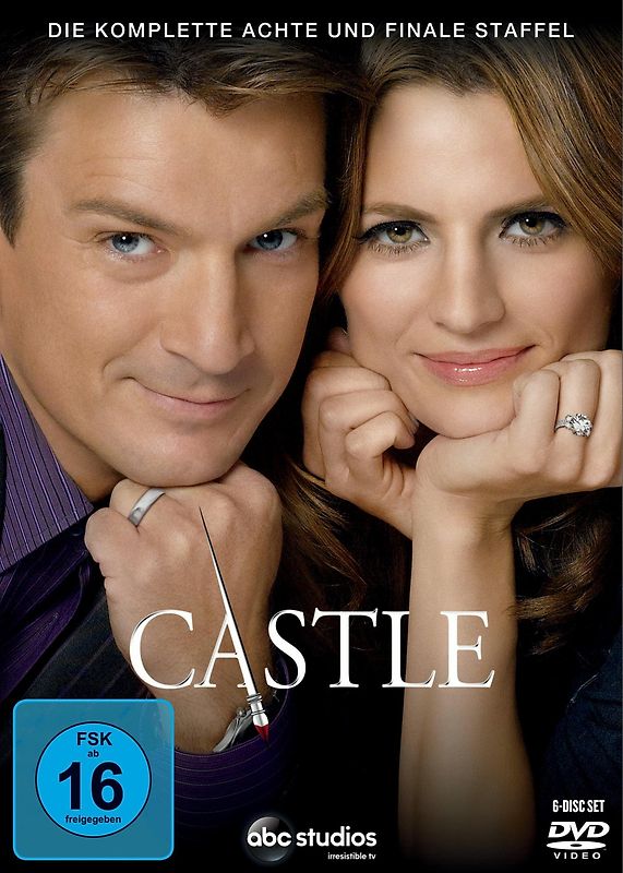 Castle - Die komplette achte und finale Staffel [6 Discs] DVD