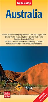 Nelles Map Landkarte Australia