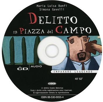Delitto in Piazza del Campo. Textbuch / CD
