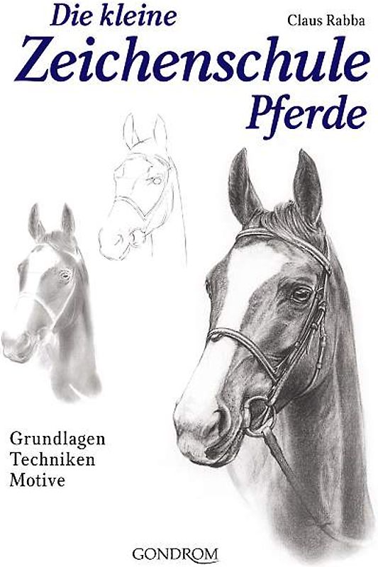 Die kleine Zeichenschule Pferde