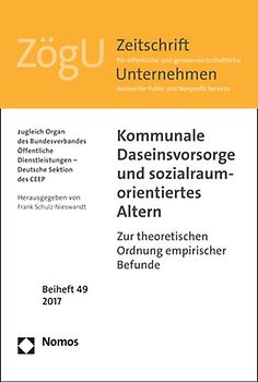 Kommunale Daseinsvorsorge und sozialraumorientiertes Altern