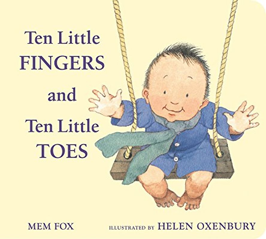 Ten Little Fingers and Ten Little Toes padded board book - Fox, Mem