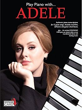 Play Piano With Adele (Piano Voice Guitar Book Updated Edition)