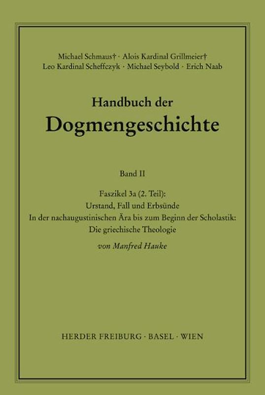 Urstand, Fall und Erbsünde