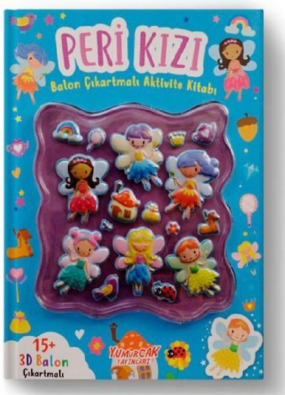 Peri Kizi Balon Cikartmali Aktivite Kitabi