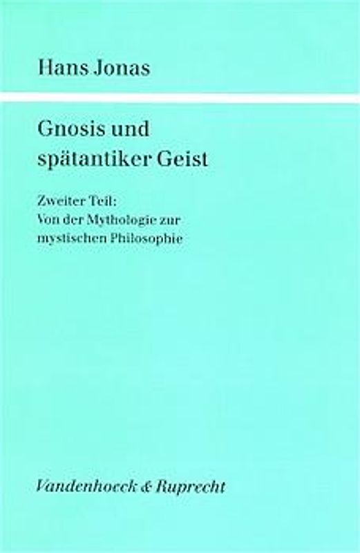 Von der Mythologie zur mystischen Philosophie