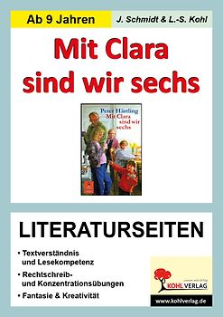 Mit Clara sind wir sechs - Literaturseiten