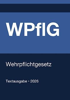 WPflG - Wehrpflichtgesetz (Deutschland) 2026