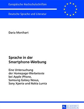 Sprache in der Smartphone-Werbung