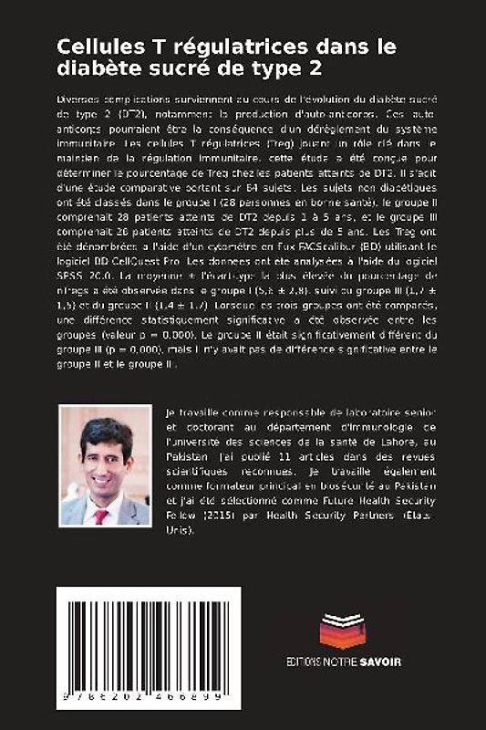 Cellules T régulatrices dans le diabète sucré de type 2