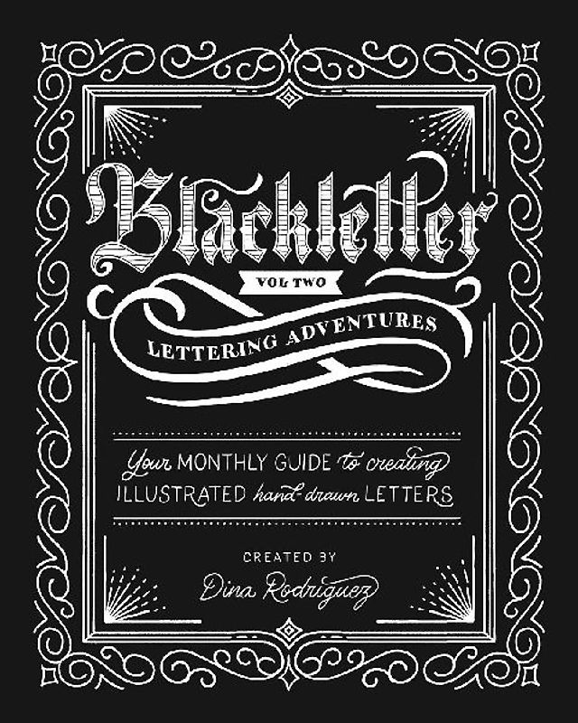 Vol 2 Blackletter Lettering Adventures