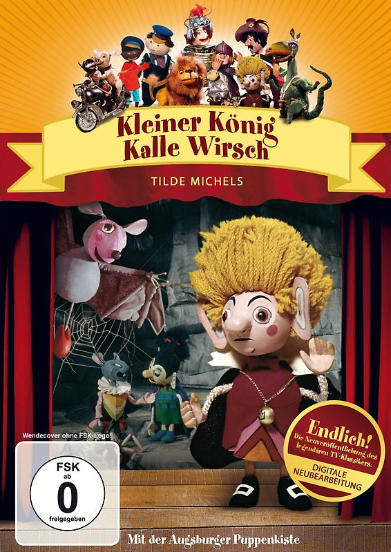 Augsburger Puppenkiste - Kleiner König Kalle Wirsch DVD