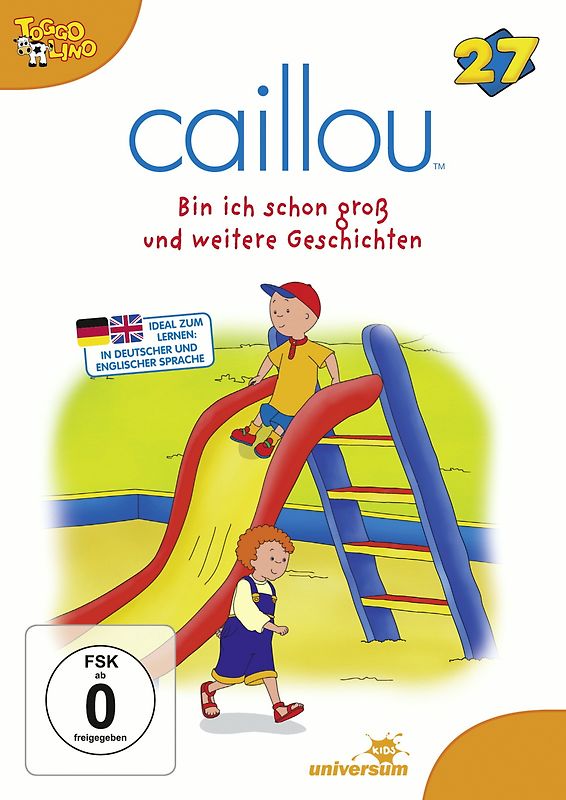 Caillou 27 - Bin ich schon groß und weitere Geschichten DVD