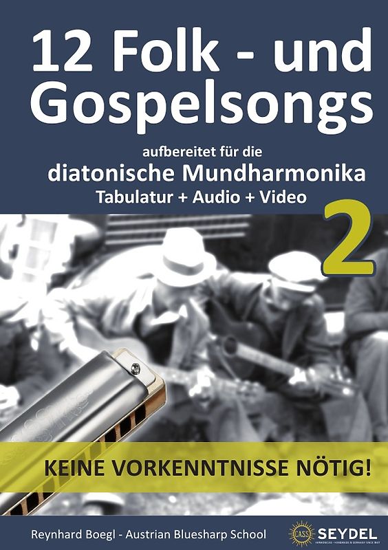 Harmonica Songbooks / 12 Folk- und Gospelsongs - Teil 2